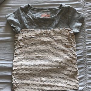 J Crew Cuts - shirt with sequins